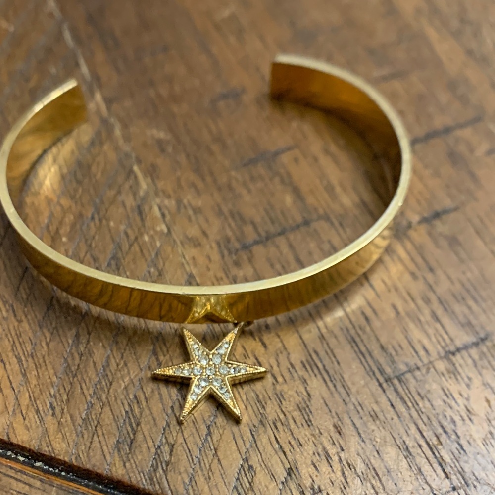 NWOT J. Crew Gold Charm Bracelet